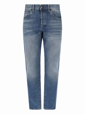 Straight Jeans ?C Blue Utility Style Street Mood