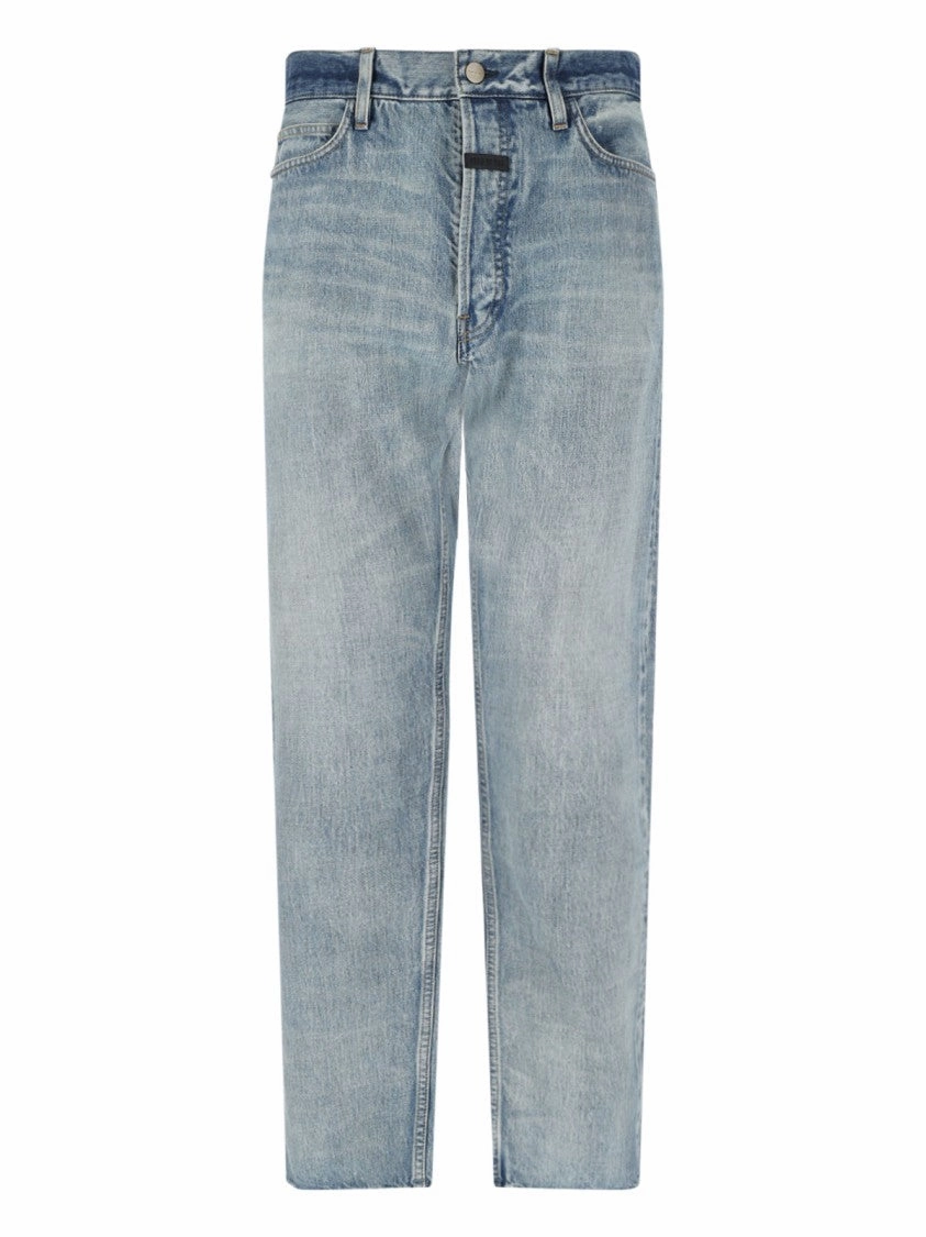 Modern Look Straight Jeans ?C Light Blue