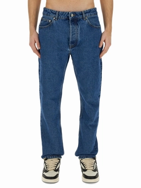 Straight Leg Jeans Eco Friendly Dye