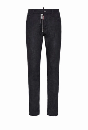 Modern Minimalist Stretch Straight-Leg Pants With Five Pockets