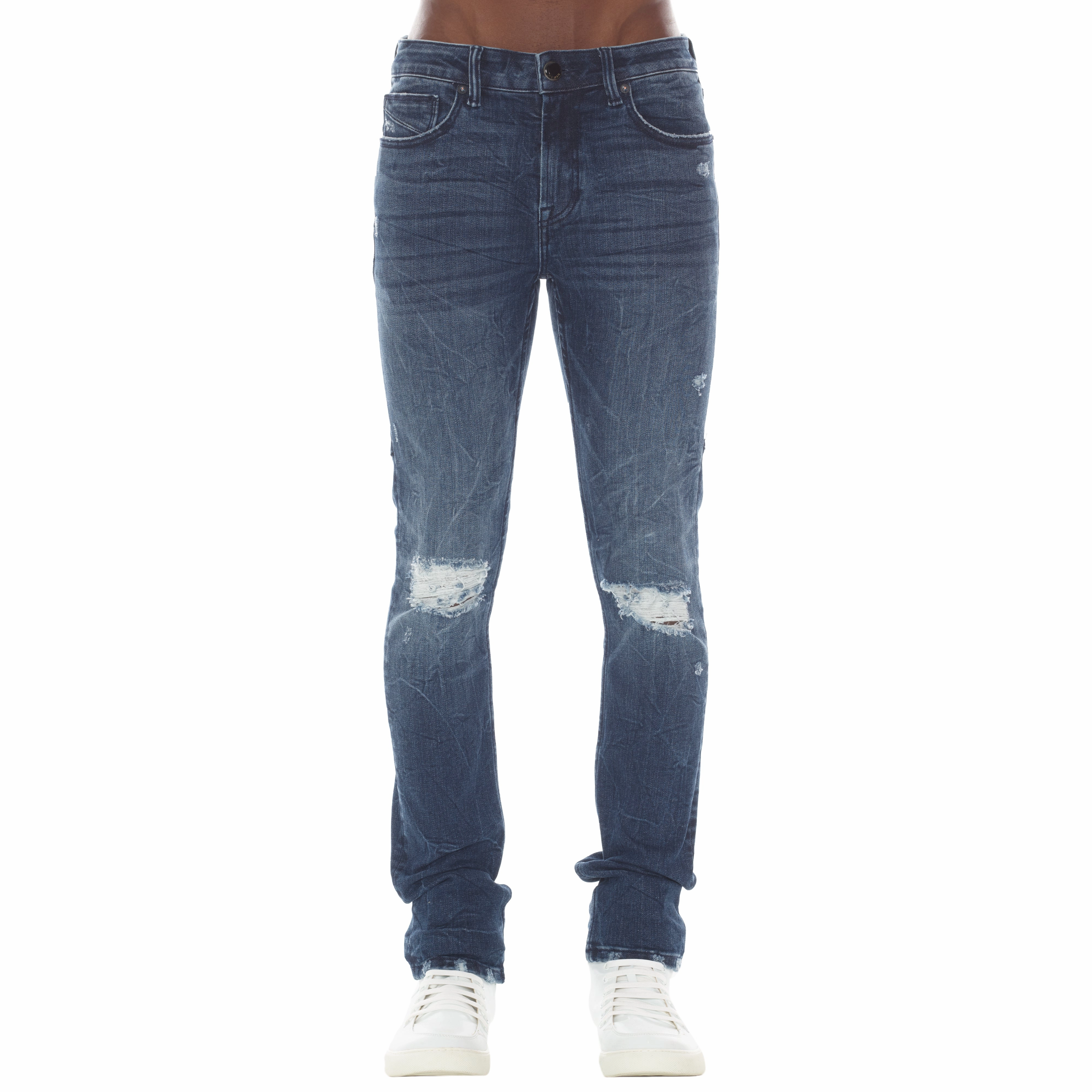 Tapered Leg Profile Strat Super Skinny Fit Jean In Sterling