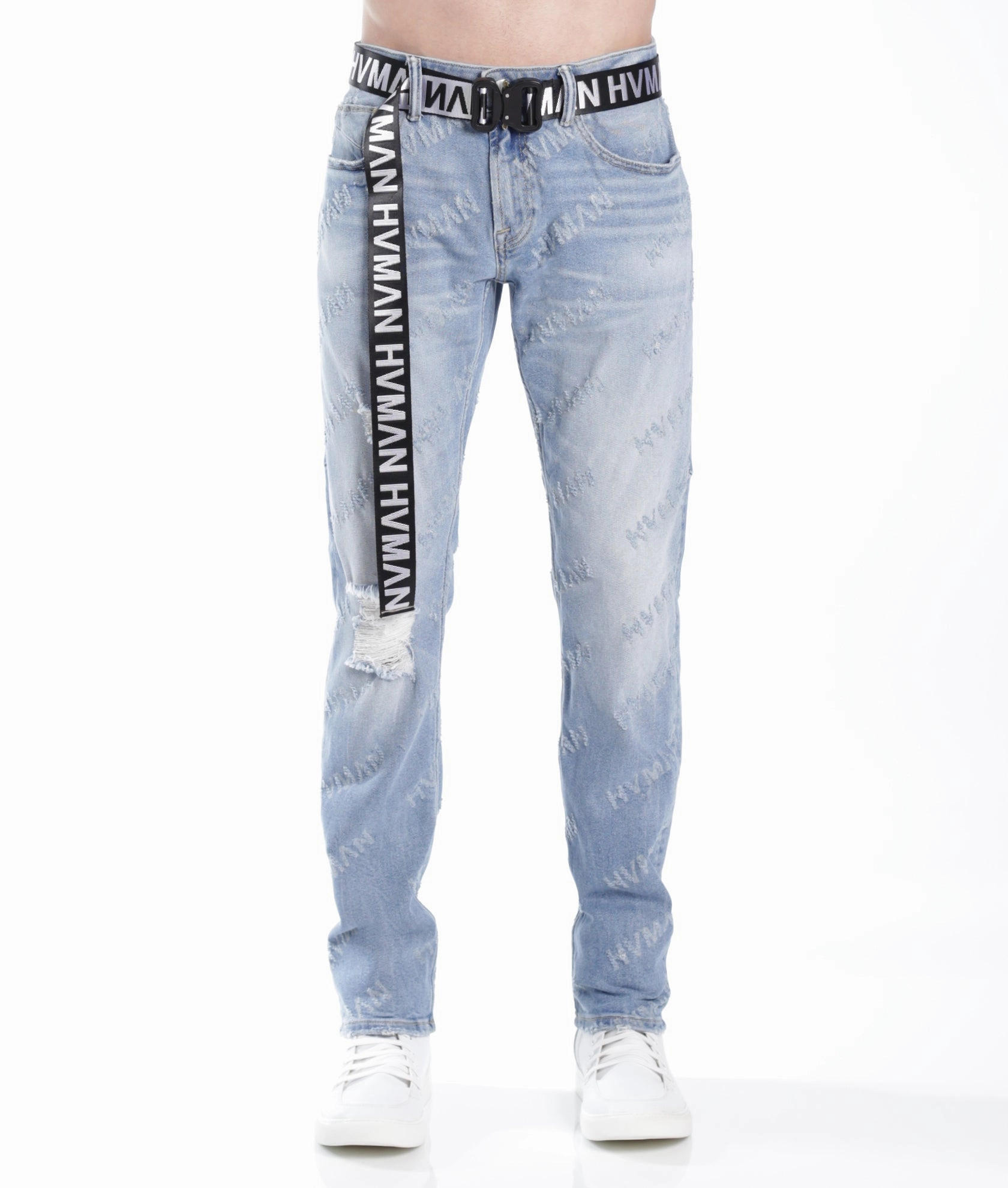 Strat Super Skinny In Acid Repeat Fit And Easy Casual Movement