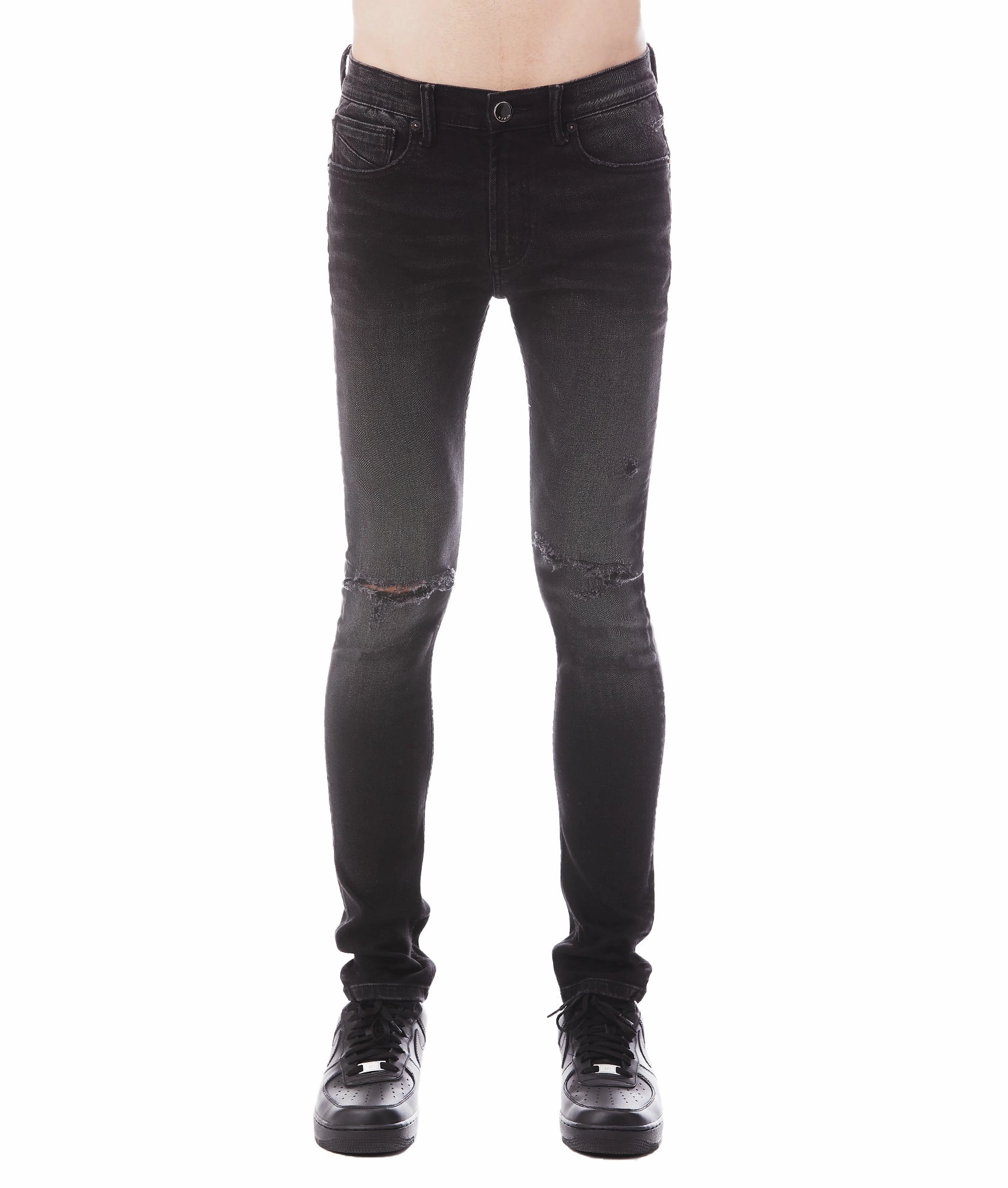 Brunch Outfit Traveler Gear Shopping Day Vibrant Strat Super Skinny In Black Aged