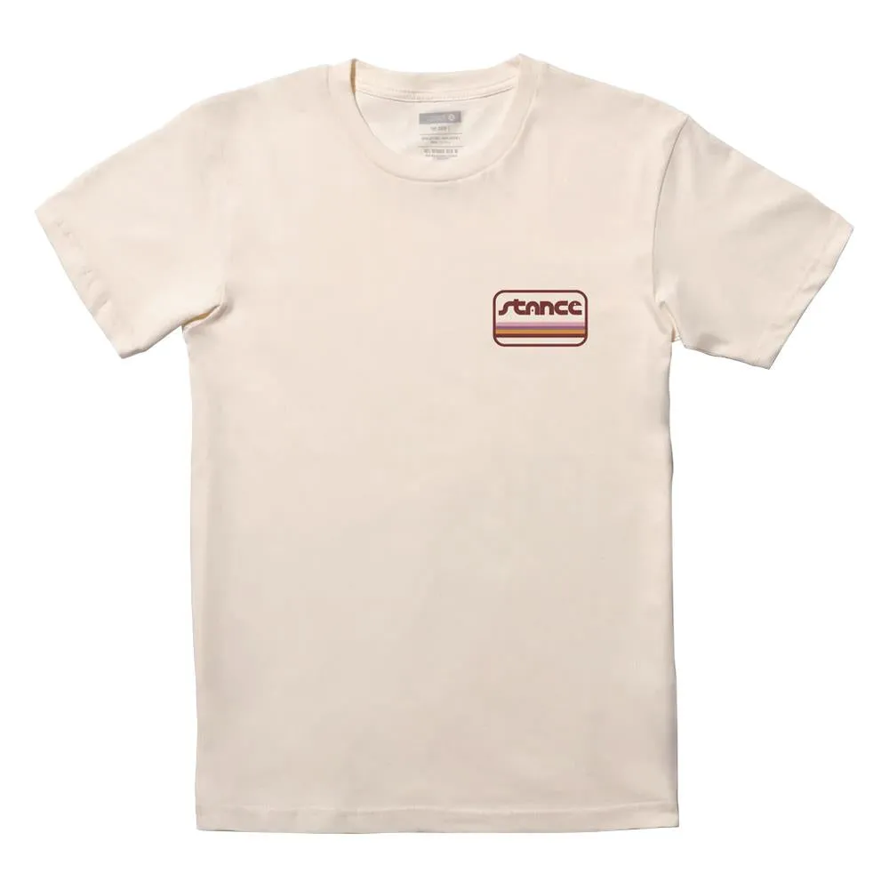 Stance Camino T-shirt - Vintage White Easygoing Wear