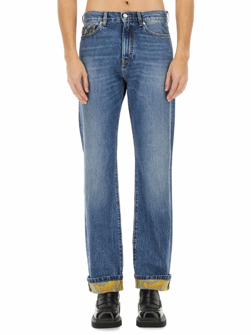 Fashion Lover Minimalist Jeans In Denim