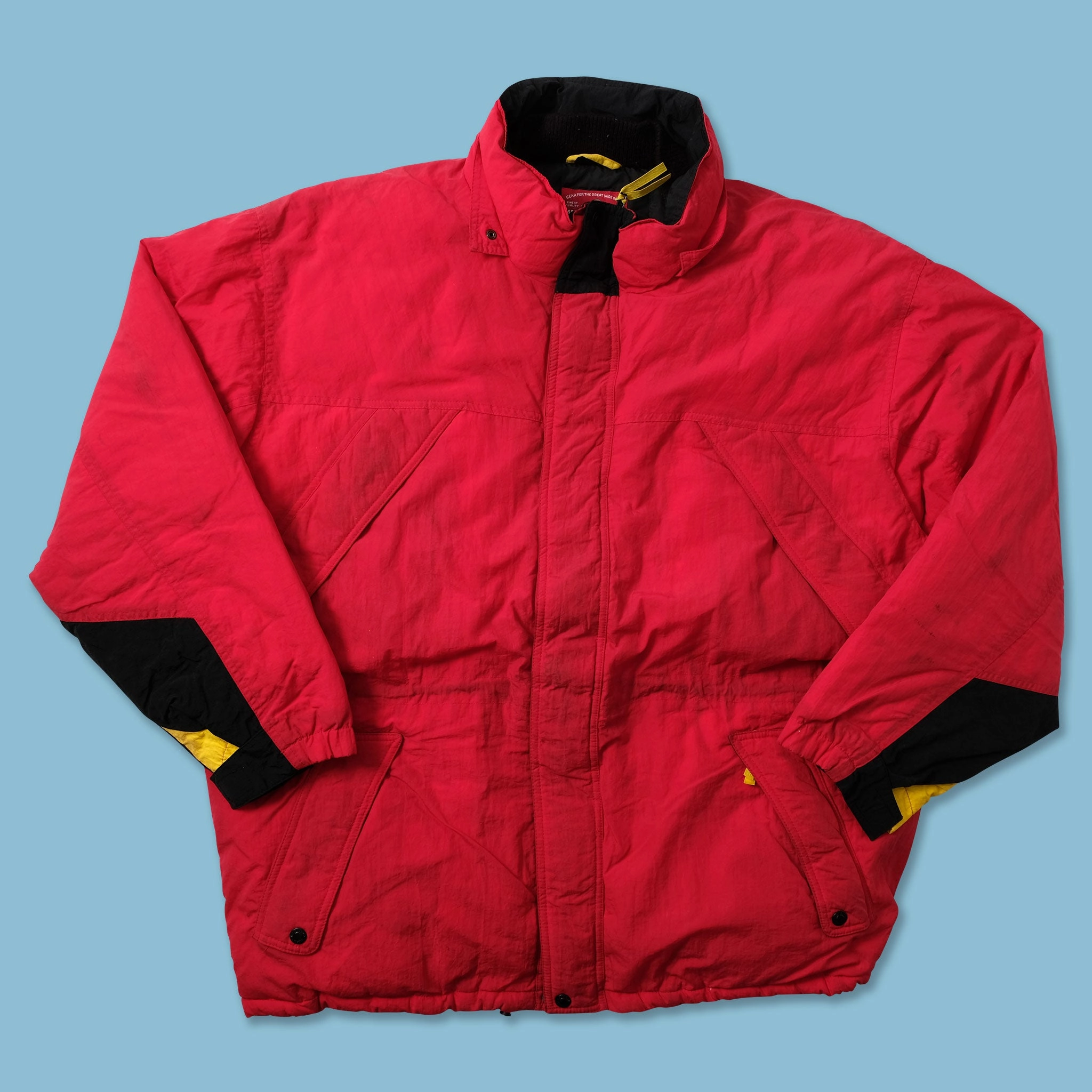Vintage Marlboro Padded Jacket XLarge Winter Layering Piece