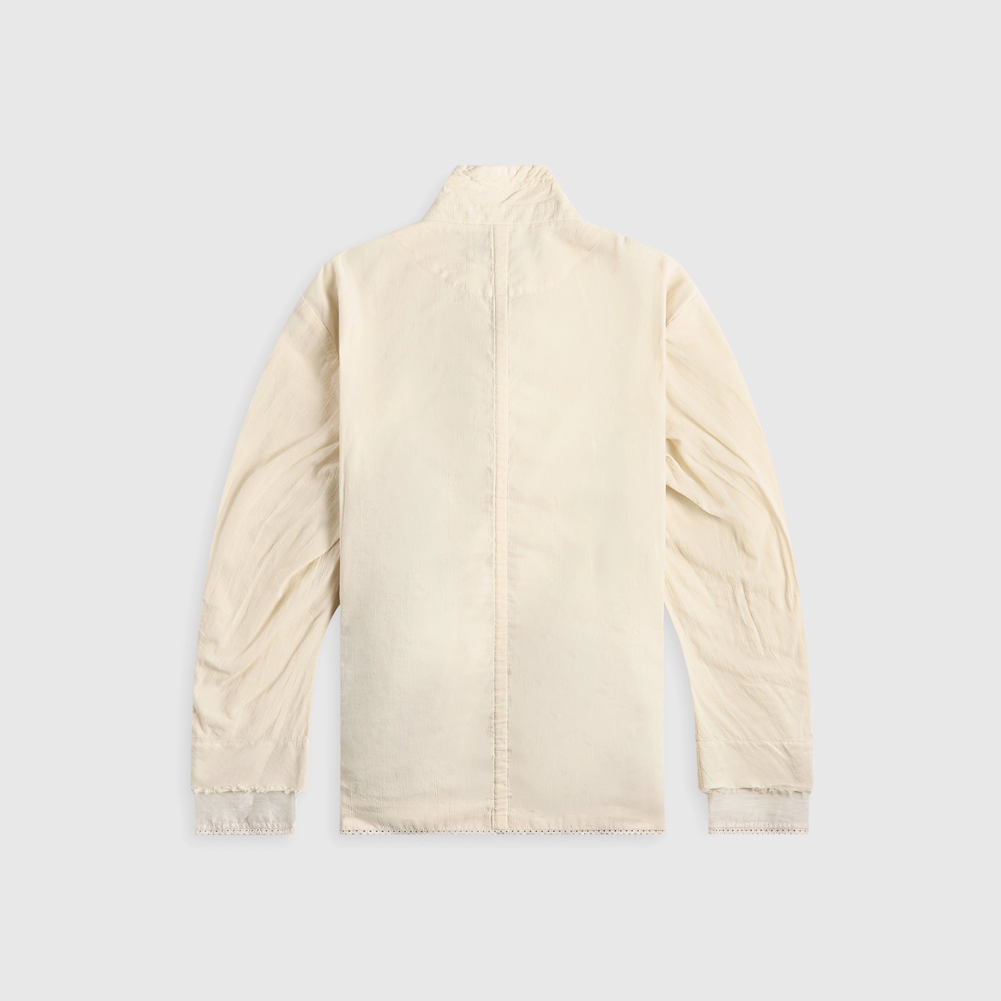 Layered Hem Design PFC Free Treatment Undercover Jacket - Off White