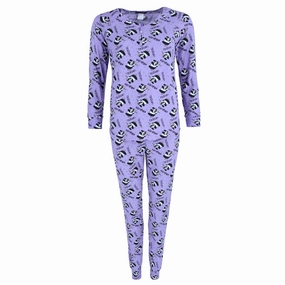Women's Plus Size Panda Pajama Jogger Set Universal Fit