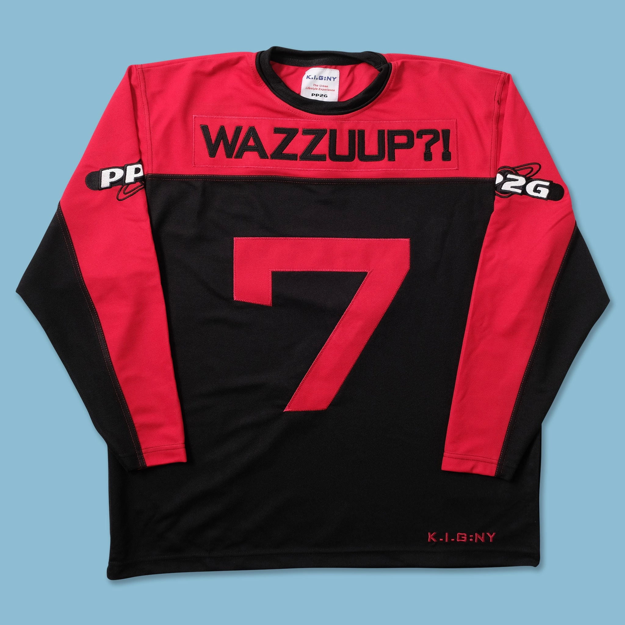 Energy Comfort Raglan Sleeve Cut Y2K New York Jersey
