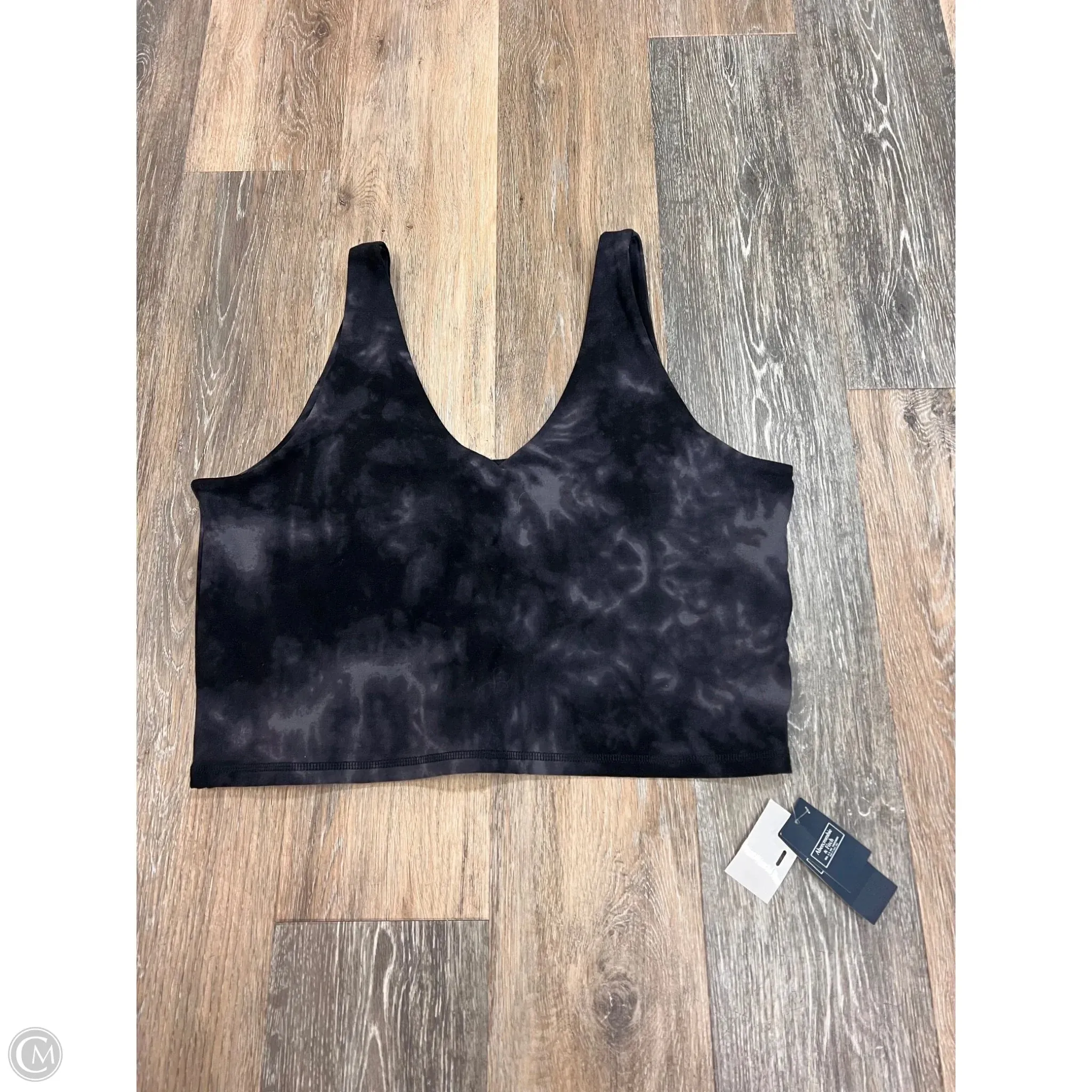 NonChafingTrim DurableReinforcement Athletic Tank Top By Abercrombie And Fitch In Tie Dye Print, Size: Xl