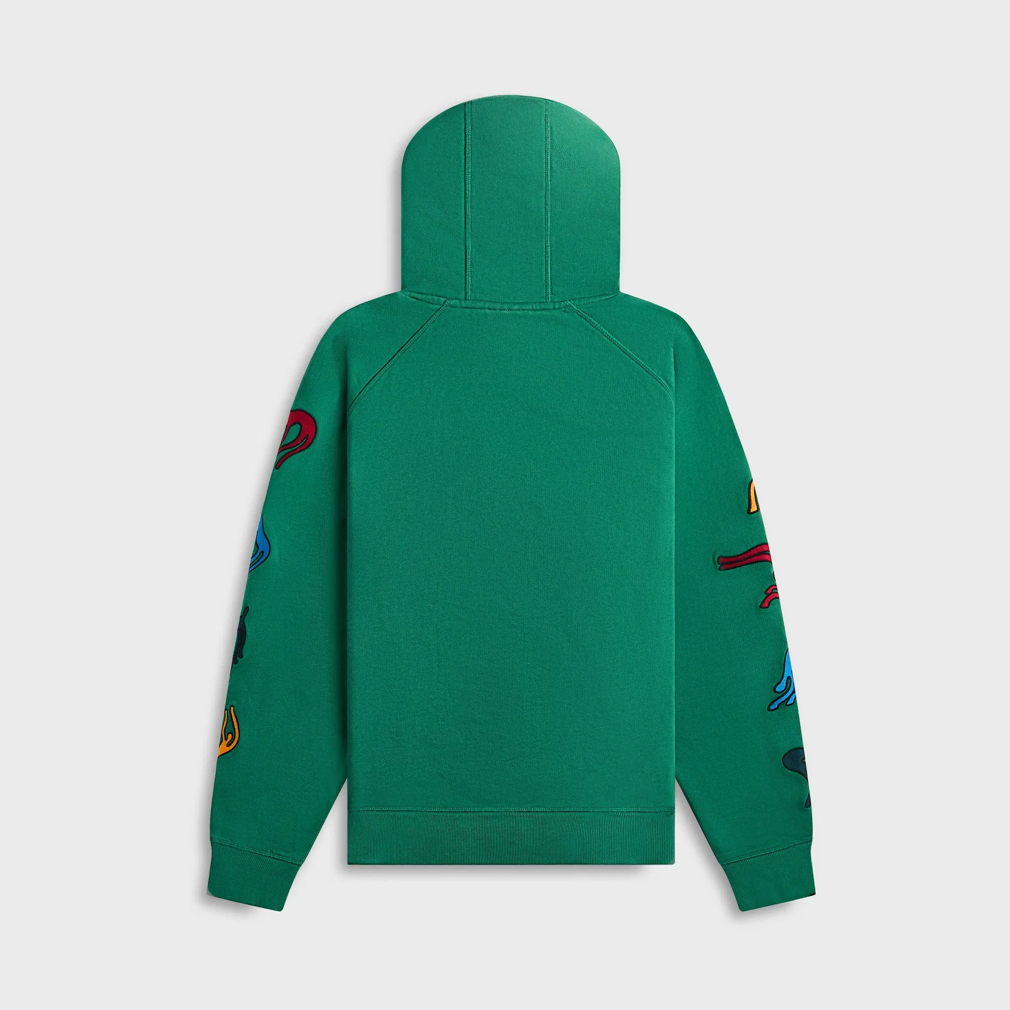 Flex Dry Fabric System Outdoor Lover by Parra La Chambre Nuit Hooded Sweatshirt - Washed Green