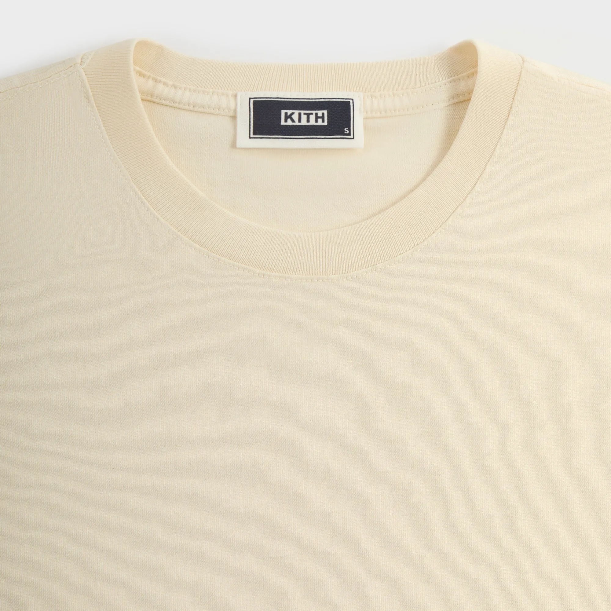 Kith Vintage Wash Tee - Sandrift Cozy and Soft