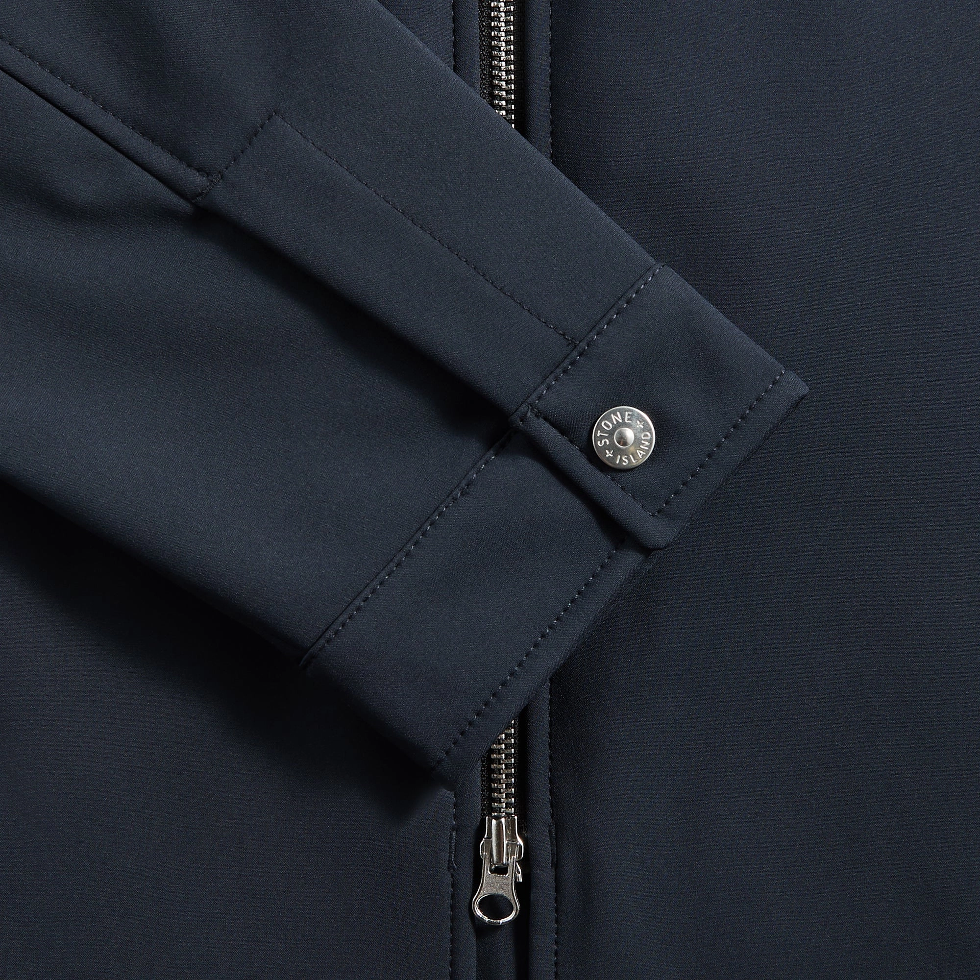 Stone Island Jacket - Navy Blue Static Dissipating Threading