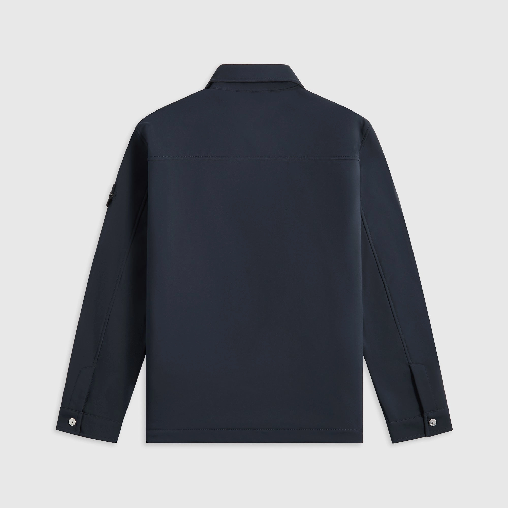 Polished Look Stone Island Jacket - Navy Blue