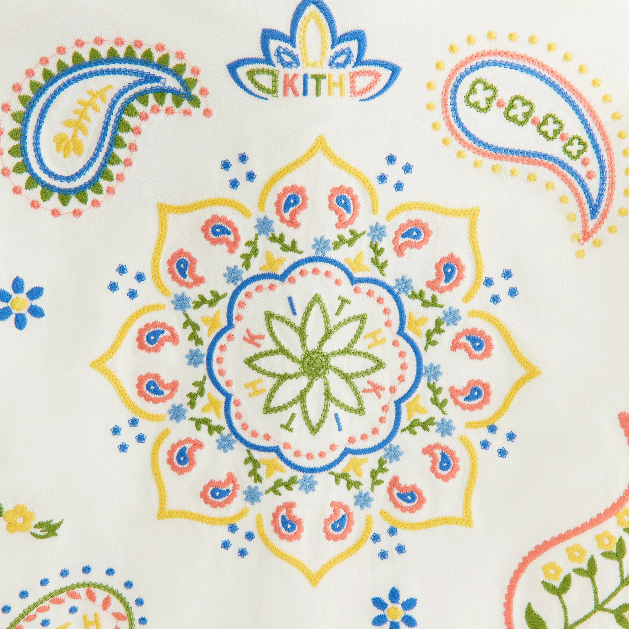 Youthful Appeal Kith Kids Floral Paisley Apollo Shirt - Silk