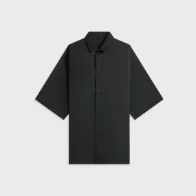 Anti Static Treatment High-Quality Craftsmanship Teatora Doctoroid Wide Shirt - Black