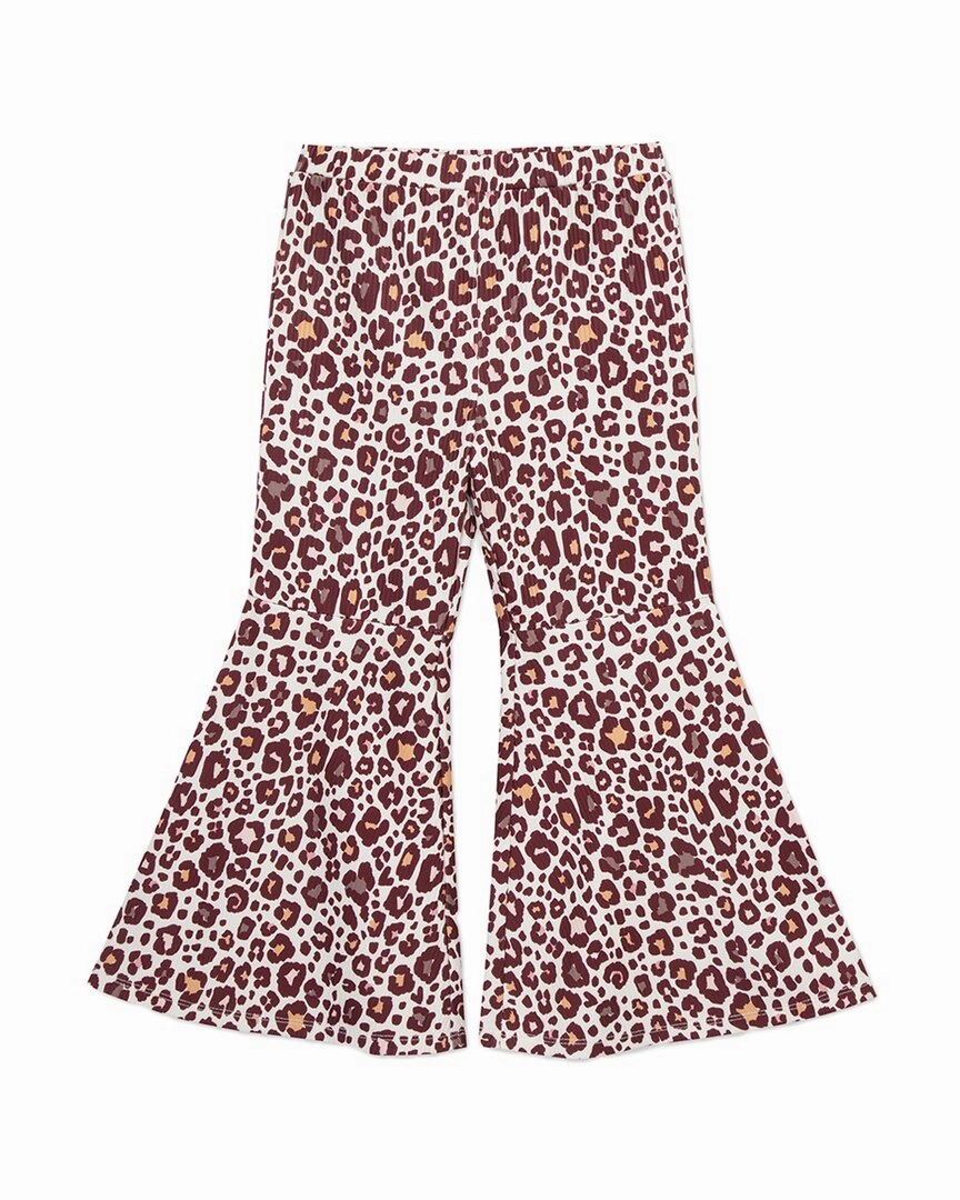 Peek Kids Rib Flare Leg Pant Flatlock Seams