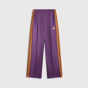 Boho chic Flattering Shape Needles Track Pant Poly Smooth - Purple