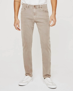 Weekend Warrior Elegant Weekend Getaway Minimalist Breathable Cloud Soft Denim Tellis Jeans In Beige