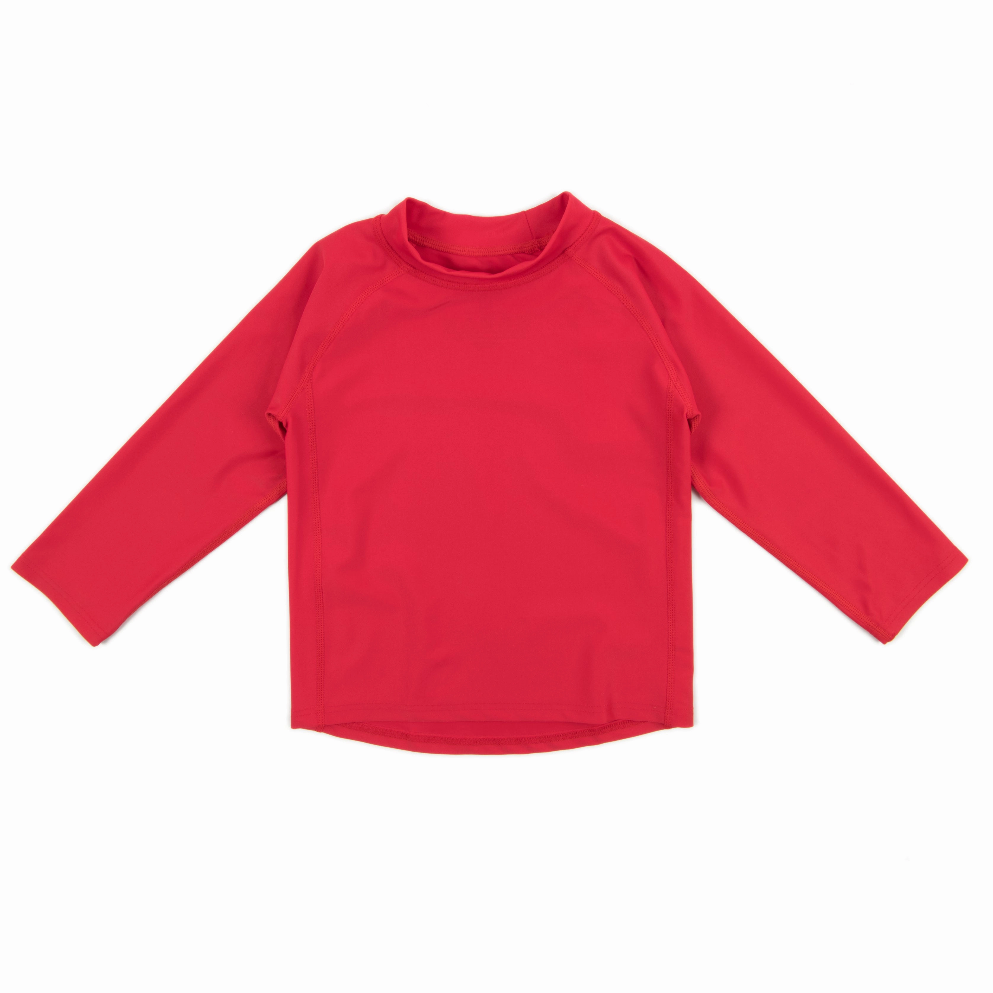 Bonded Seam Technology Kids Long Sleeve Rash Guard