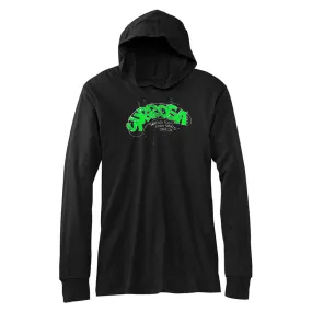Subrosa For The Kids Hooded Long Sleeve T-shirt - Black Tagless Comfort Comfortable Weave
