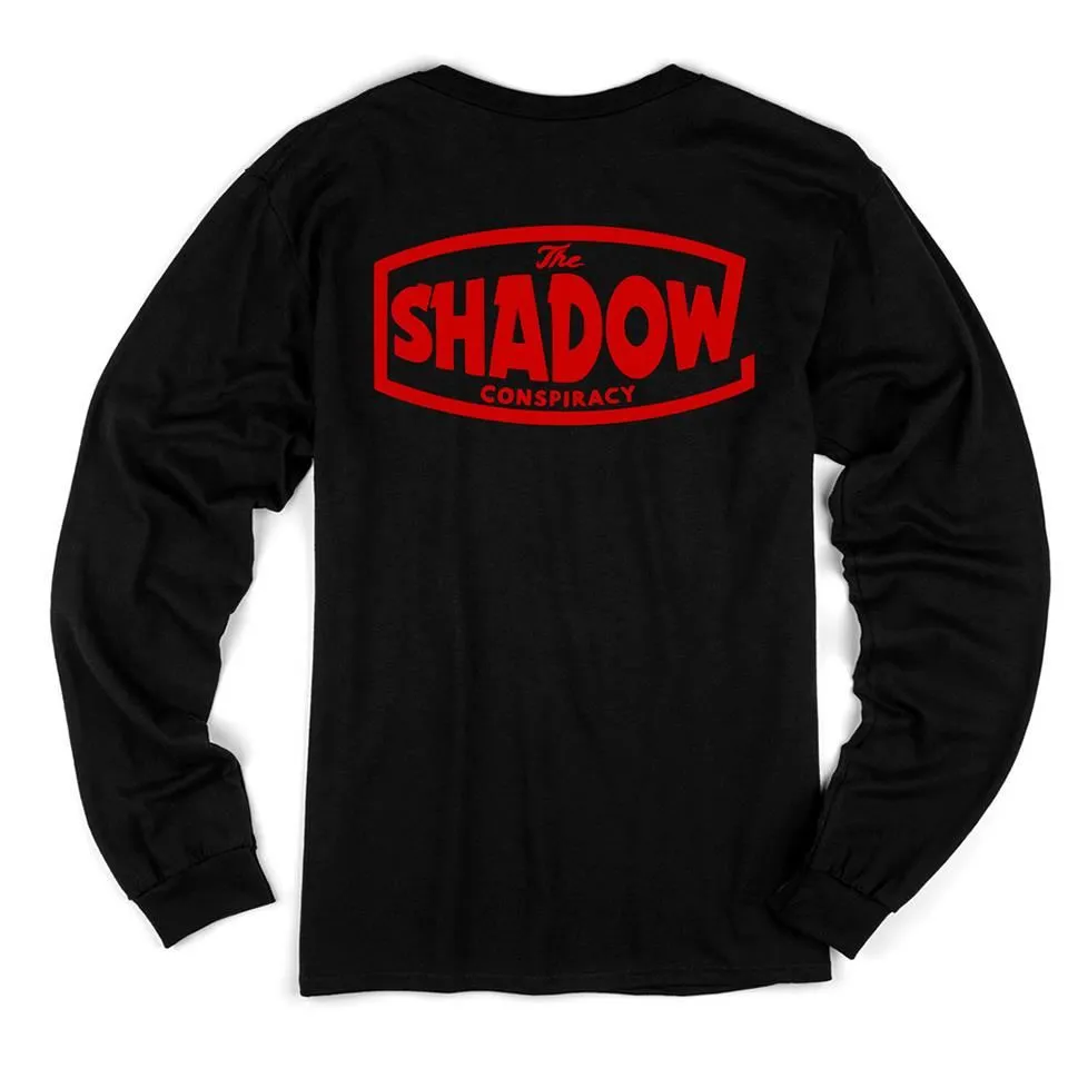 Shadow Sector Long Sleeve T-Shirt - Black Casual Wearable Comfortable Layer