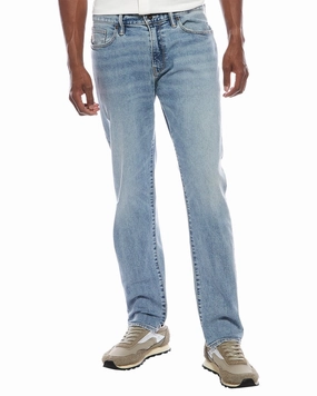 TODD SNYDER Stretch Vintage Wash Slim Fit Jean Color Lock Technology