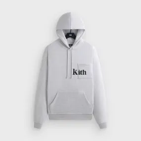 Dressy Casual mountain style Kith Quinn Hoodie - Light Heather Grey