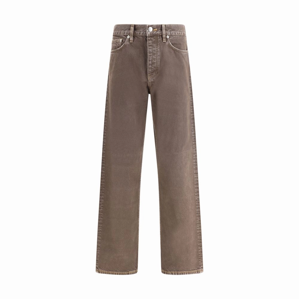 Brunch Outfit Traveler Gear Couple Look Eco Friendly Sunflower Loose Men's Jeans