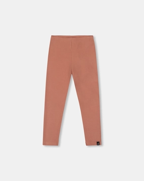 AdjustableTabs Basic Look Super Soft Ribbed Leggings Dusty Pink
