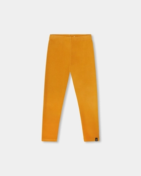 Super Soft Ribbed Leggings Golden Yellow Slim Stretch Compact Pack