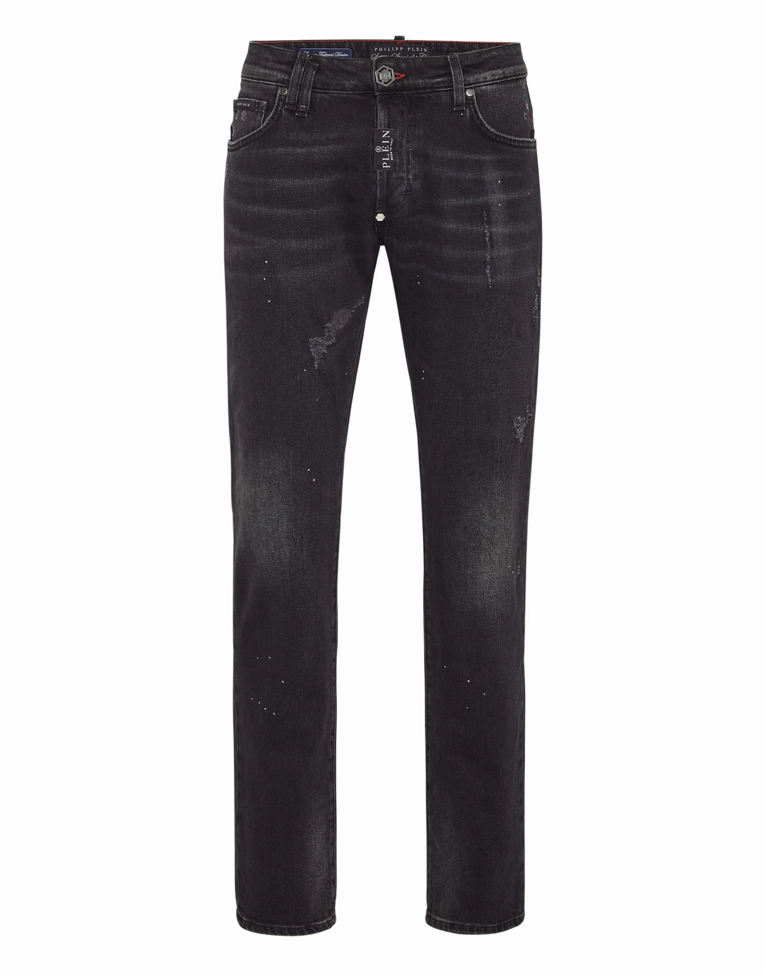 Super Straight Cut Trousers Stylish Casual Evening Stroll Anti Slip Belt Loops