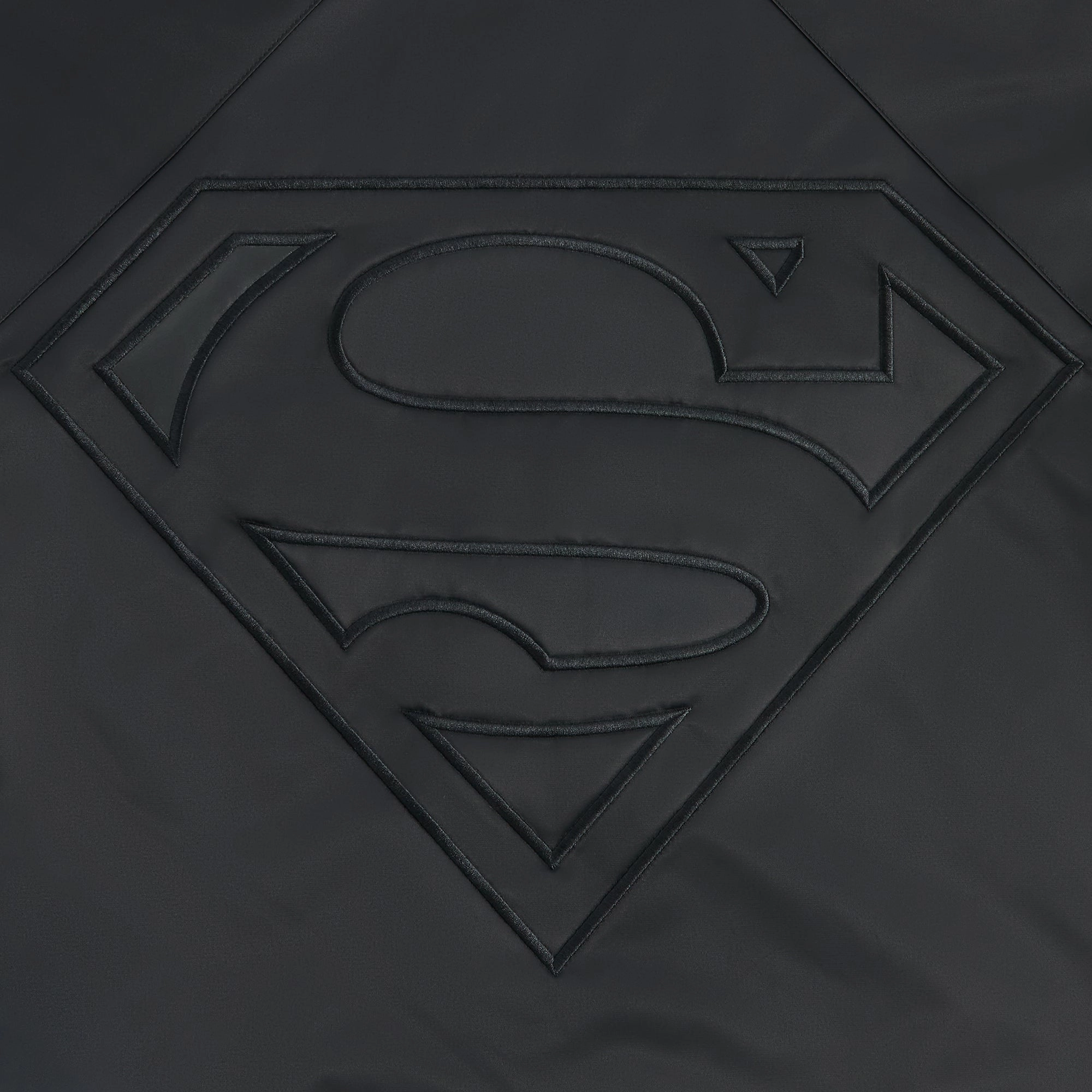 Superman | Kith Satin Bomber Jacket - Black City Ready Wear