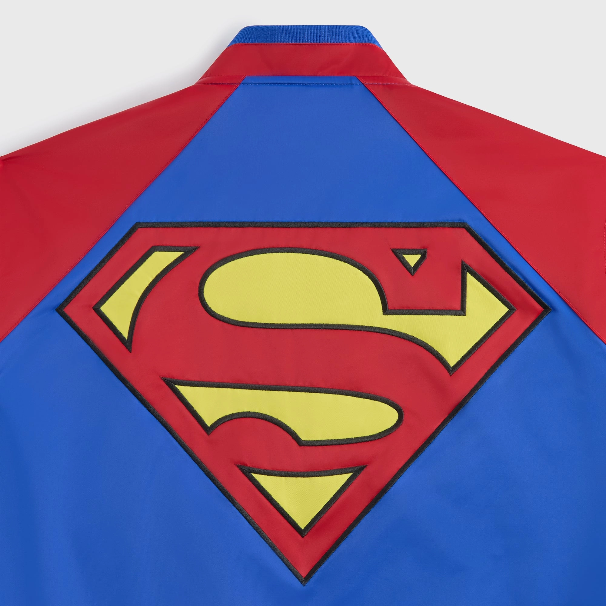 Superman | Kith Satin Bomber Jacket - Cyclone Compression Layer