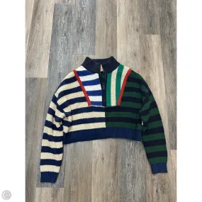 Compression Fit Engineering ReflectiveTrimDetails Sweater By Dress Forum In Multi-colored, Size: L