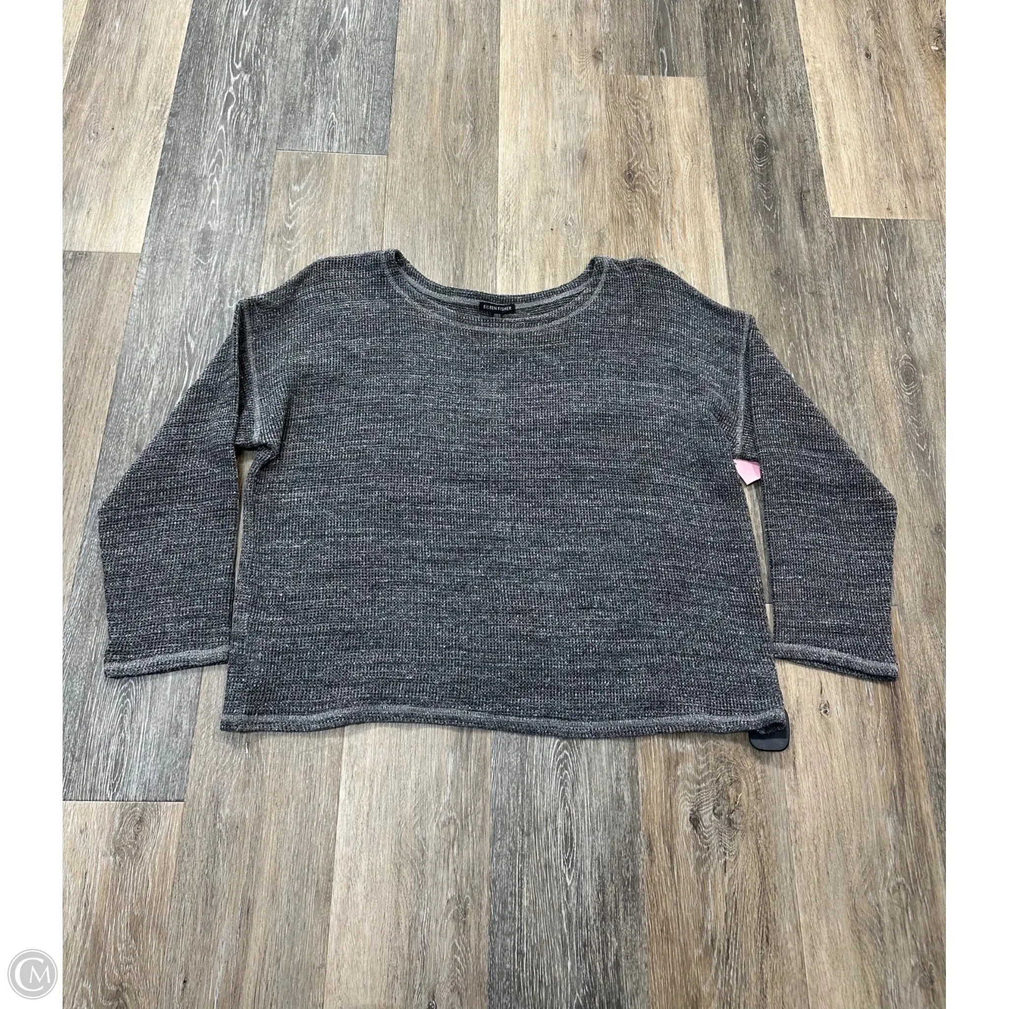 Sweater By Eileen Fisher In Grey, Size: L AllPurpose Design AntiPilling Surface