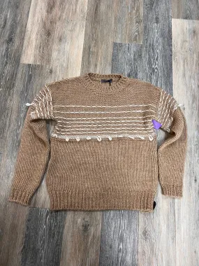 Sweater By Elsamanda Anthropologie In Tan, Size: S MultiPurposeUtility