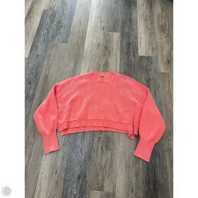 Sweater By Free People In Coral, Size: S WrinkleResistant
