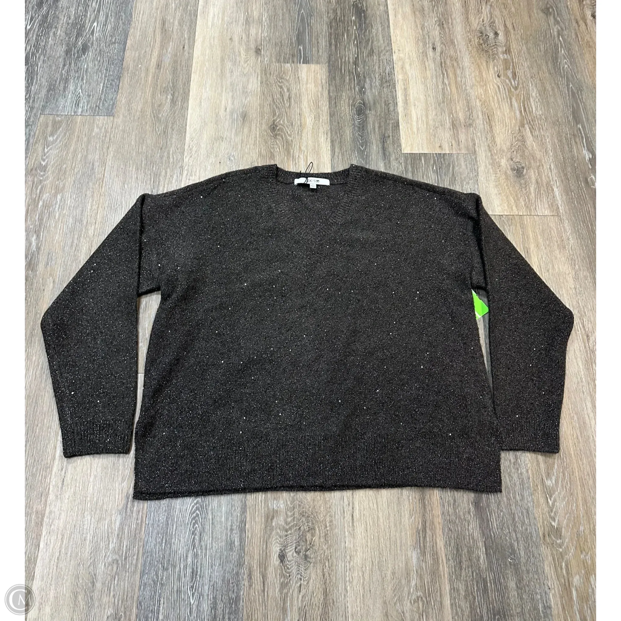 Ribbed Hem Finish Sweater By Joes Jeans In Brown, Size: L