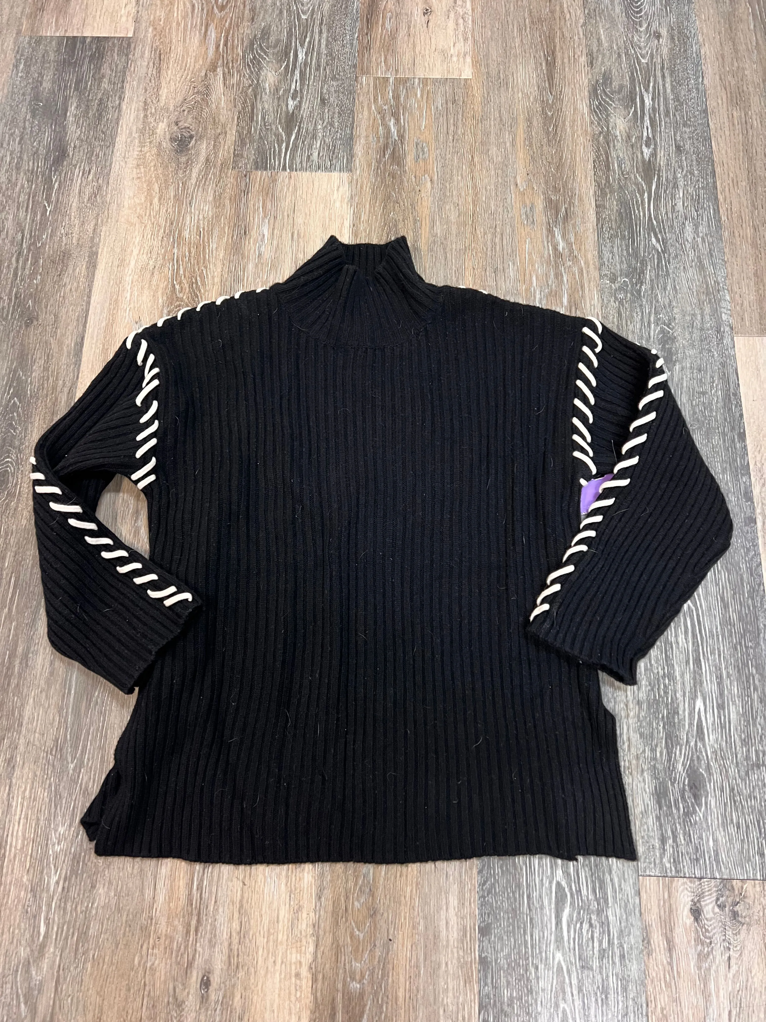 Sweater By Rails In Black, Size: S Recycled Fiber Blend