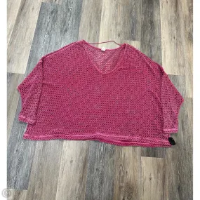 HoodedVersion Sweater By We The Free In Pink, Size: M