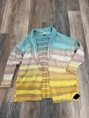 Sweater Cardigan By Pilcro In Multi-colored, Size: Xs TwillWeave