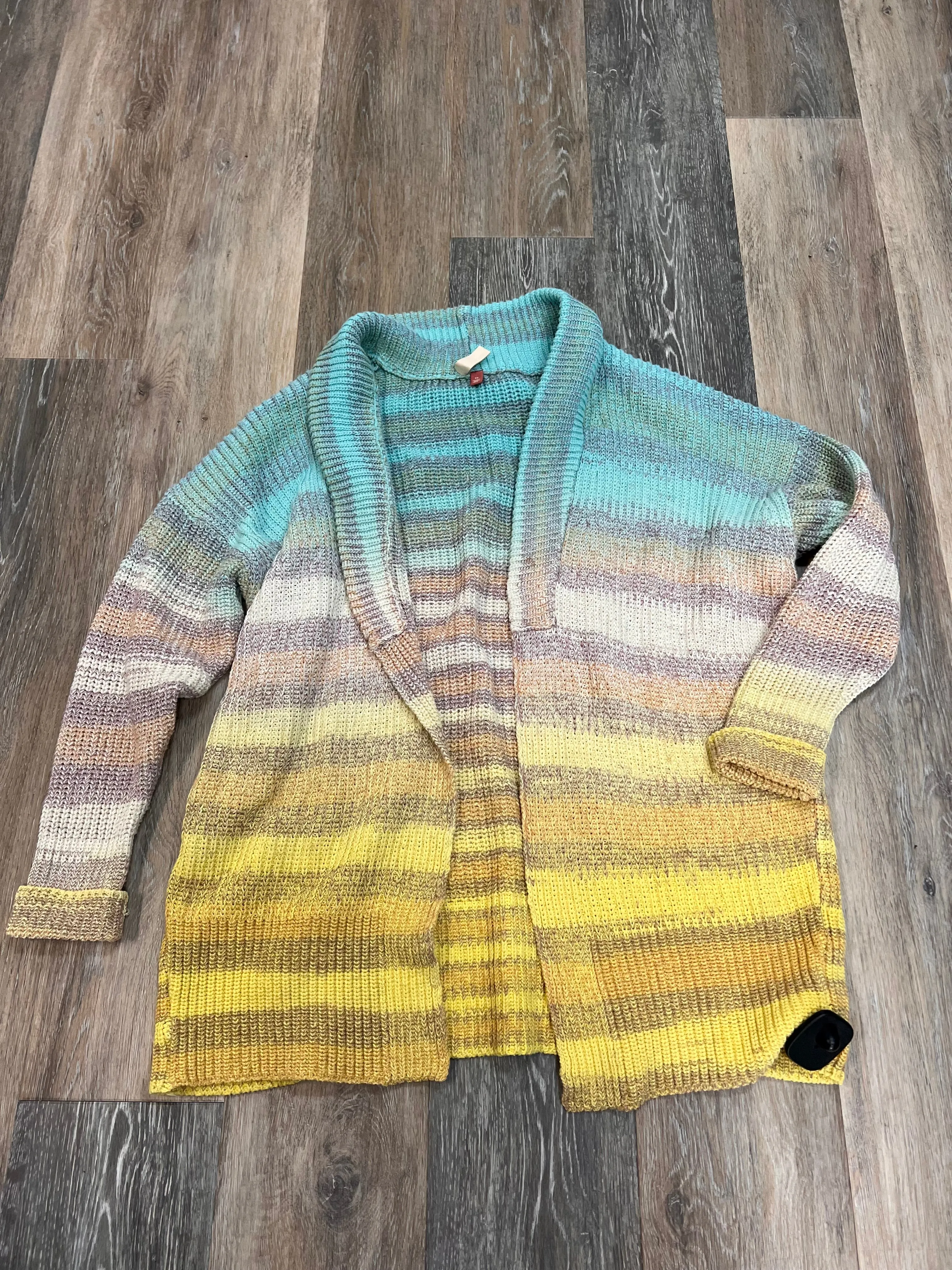 Sweater Cardigan By Pilcro In Multi-colored, Size: Xs TwillWeave