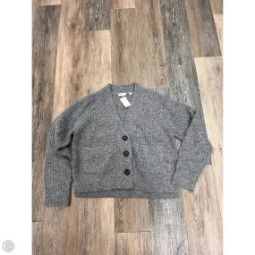 Sweater Cardigan Designer By Alc In Grey, Size: Xs UV Protection Zero Waste Cut Pattern