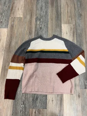 Cozy Sweater Quick-Dry Sweater Cashmere By 360 Cashmere In Striped Pattern, Size: M