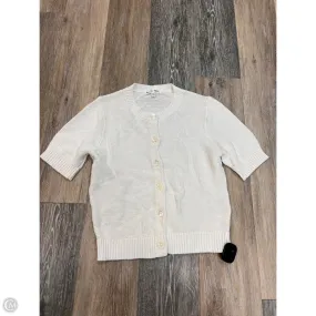 Sweater Short Sleeve By Alex Mill In White, Size: Xs Fray Resistant Edges AthleisureReady