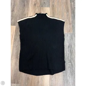Sweater Short Sleeve By Maeve In Black, Size: L NonScratchSurface
