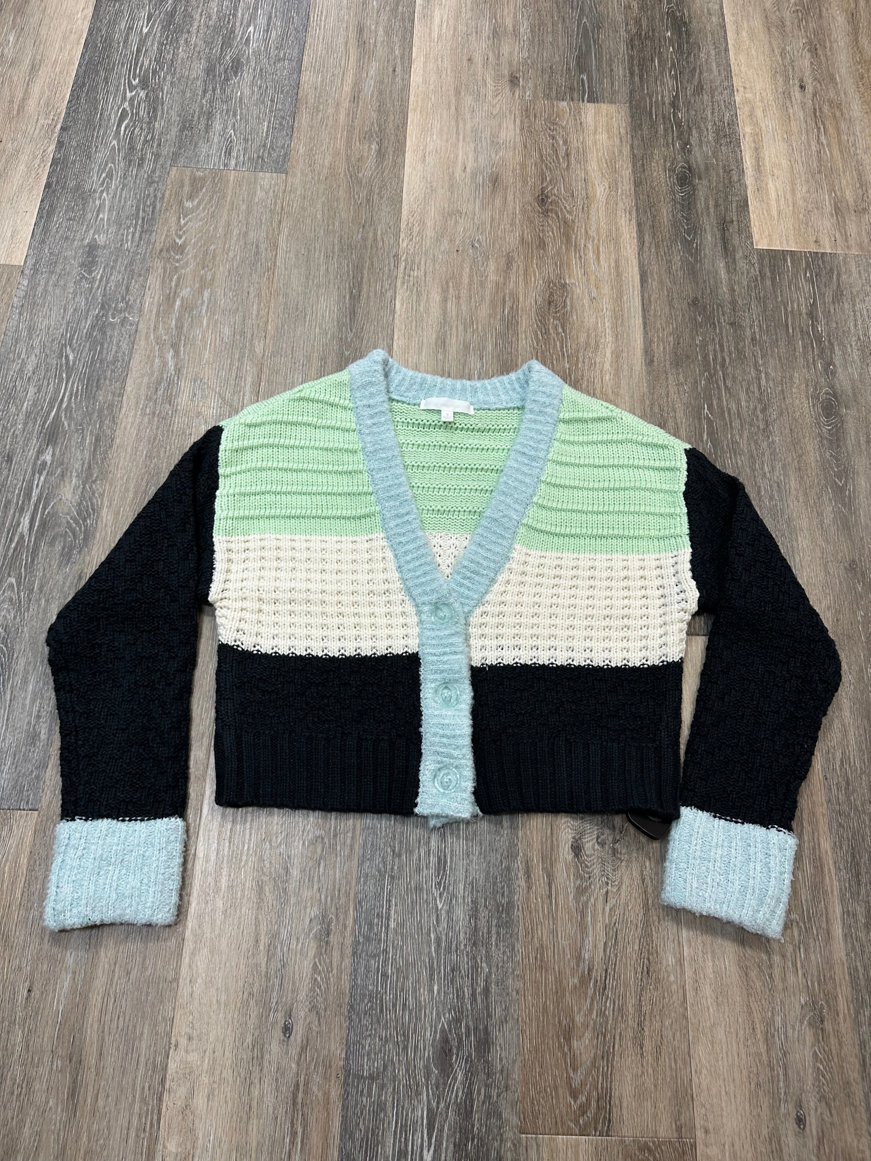 Sweater Cardigan By Adyson Parker In Multi-colored, Size: S QuickDryTechnology BondedSeamTechnology