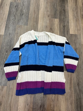PlacketDetail Sweater Cardigan By Maurices In Multi-colored, Size: Xxl