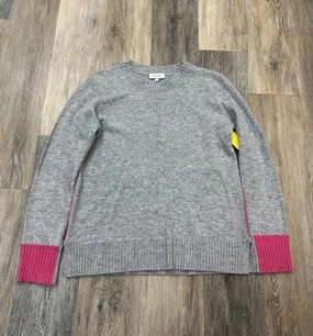 Sweater Cashmere By Cmb In Grey, Size: S Zero Waste Cut Pattern
